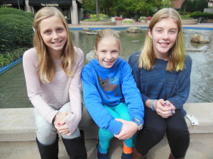 Oct 2013-Carly-Natalie and Lily in DC